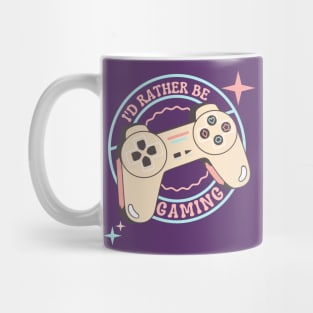 I'd Rather Be Gaming Mug